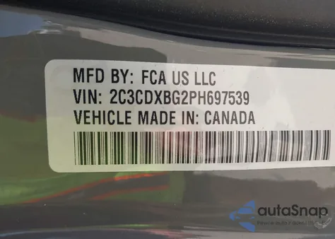 2023 Dodge Charger Sxt from USA, damaged, VIN 2C3CDXBG2PH697539